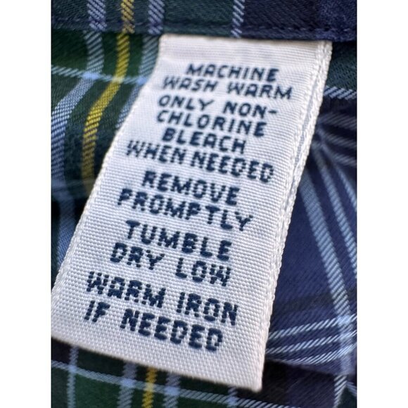 Ralph Lauren Men's XL Classic Fit Plaid Long-Sleeve Button-Down Shirt - Picture 11 of 11